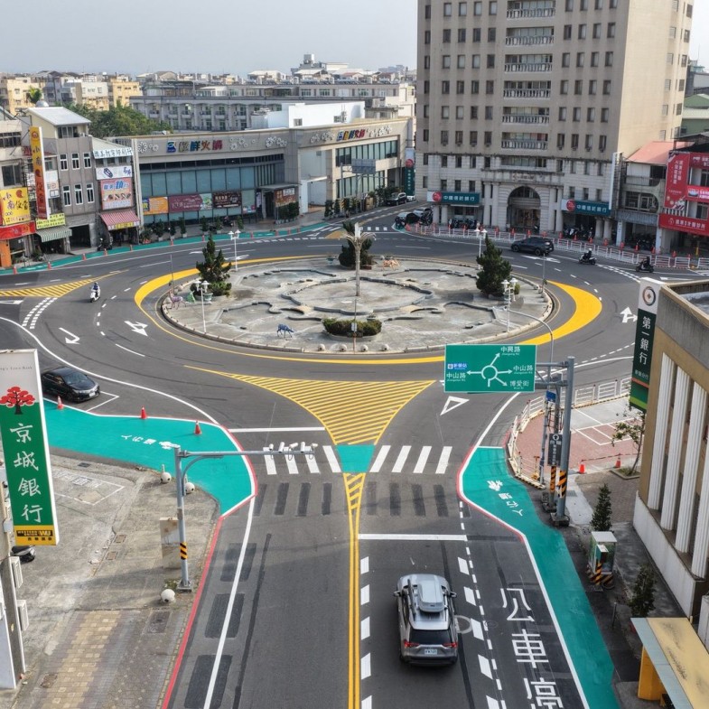 台南新地標「新營圓環」登場！優化人車動線，全台首座螺旋圓環