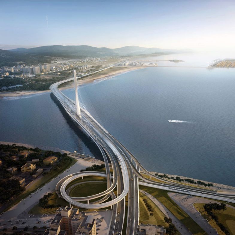 淡江大橋明年5月通車！串連八里輕軌、淡海輕軌二期，完整路線一次看