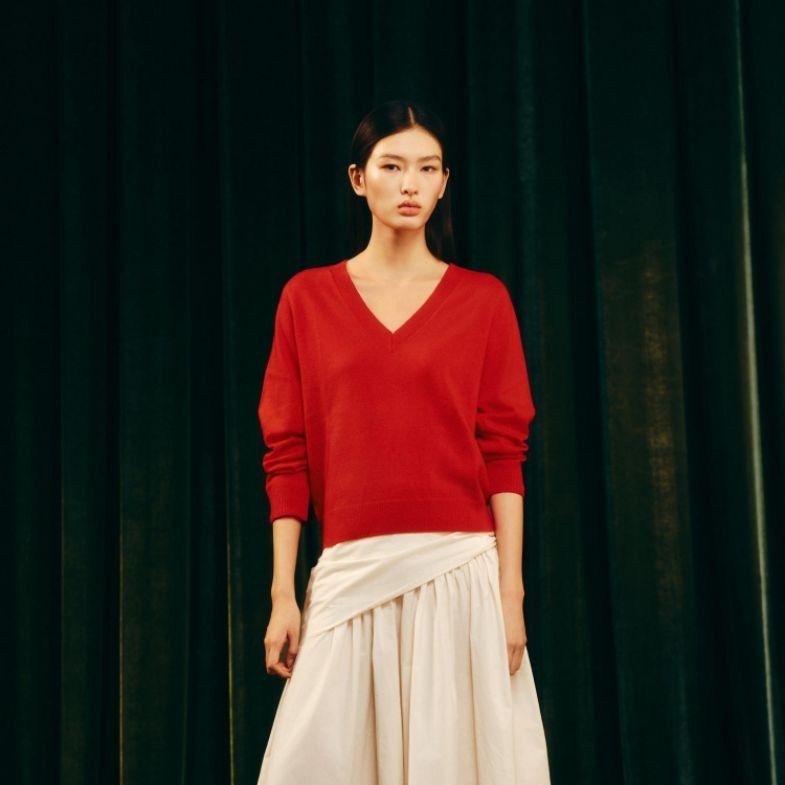 平價紅色針織衫推薦7款：Uniqlo、Gap新年開運穿搭「這樣穿」財運大吉