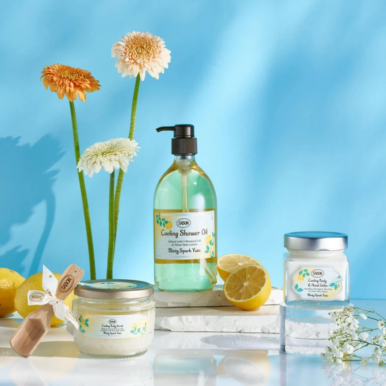 不用飛出國！《SABON》熱帶果嶼、沁柚莫西多系列把炎夏變海島度假！