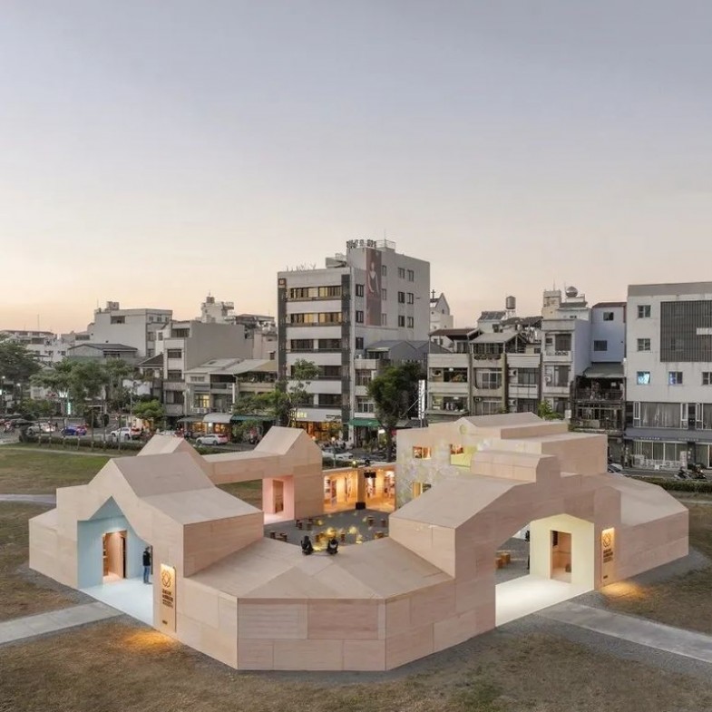 嘉義新地標「永續願景館」！繼台南河樂廣場後，荷蘭MVRDV在台新作